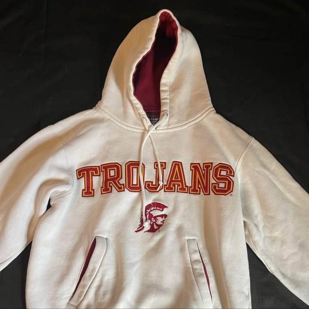 Champs USC Trojans Women's XS White Hoodie